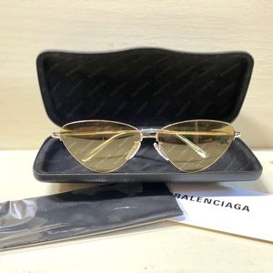Balenciaga Lemon Yellow Sunglasses